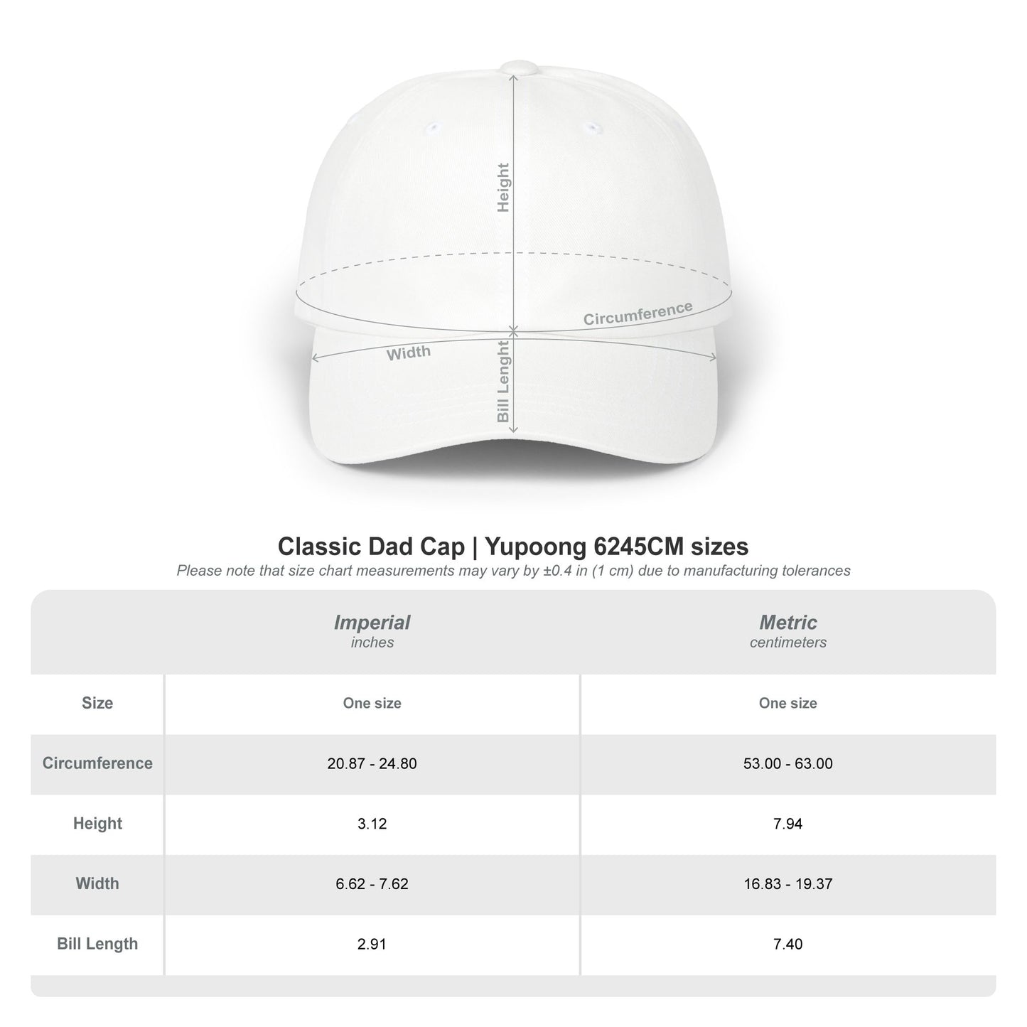 Dad Cap - GR8TVibes Summer Casual Hat