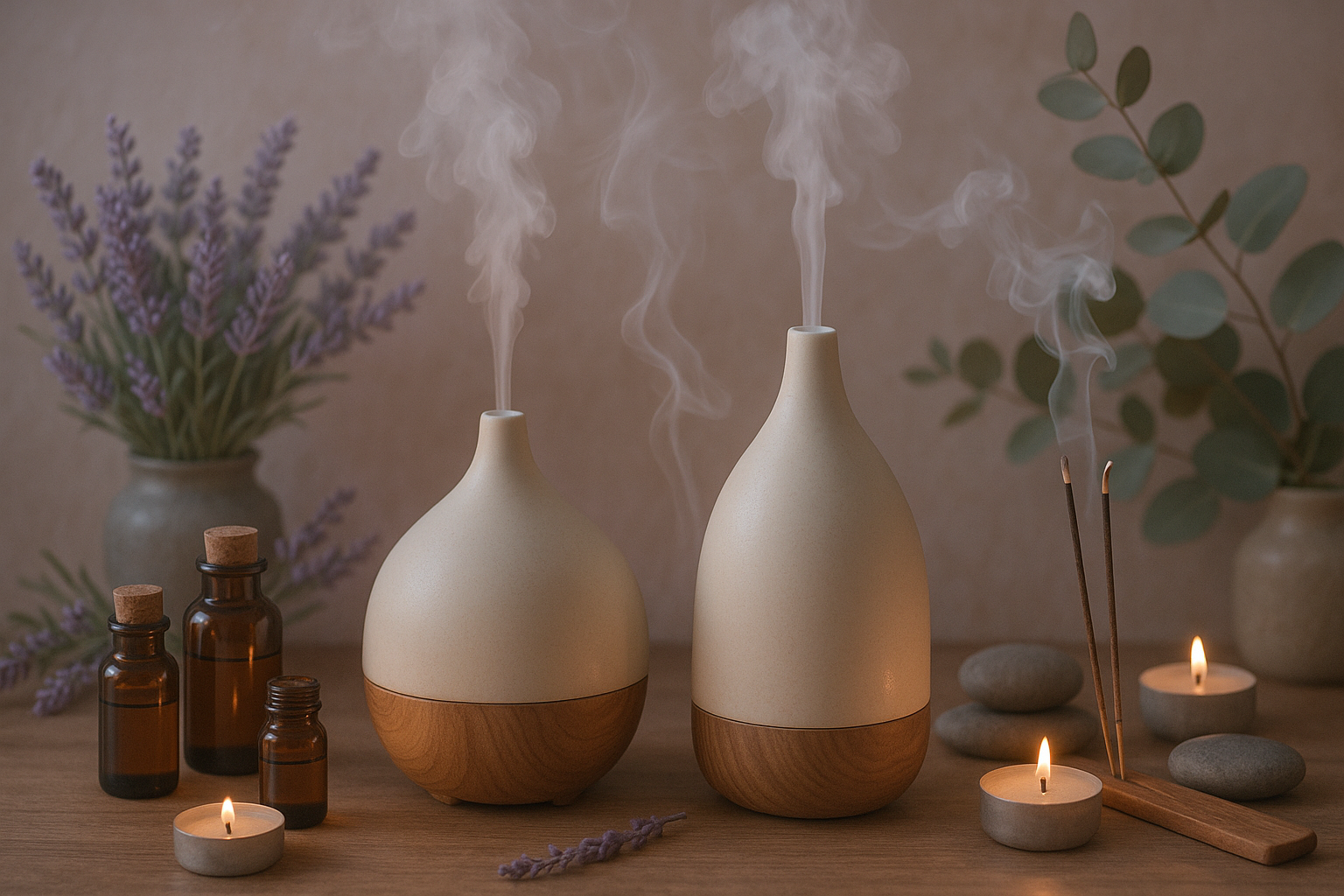 Scents That Calm: The Power of Diffusers, Incense & Aromatherapy