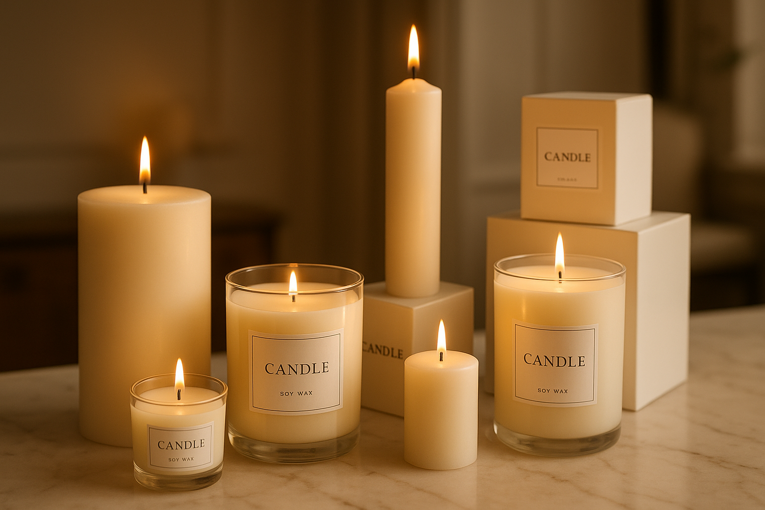 Why Soy Wax Candles Are the Luxury Choice for Calm Living