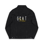 GR8TVibes Embroidered Denim Jacket