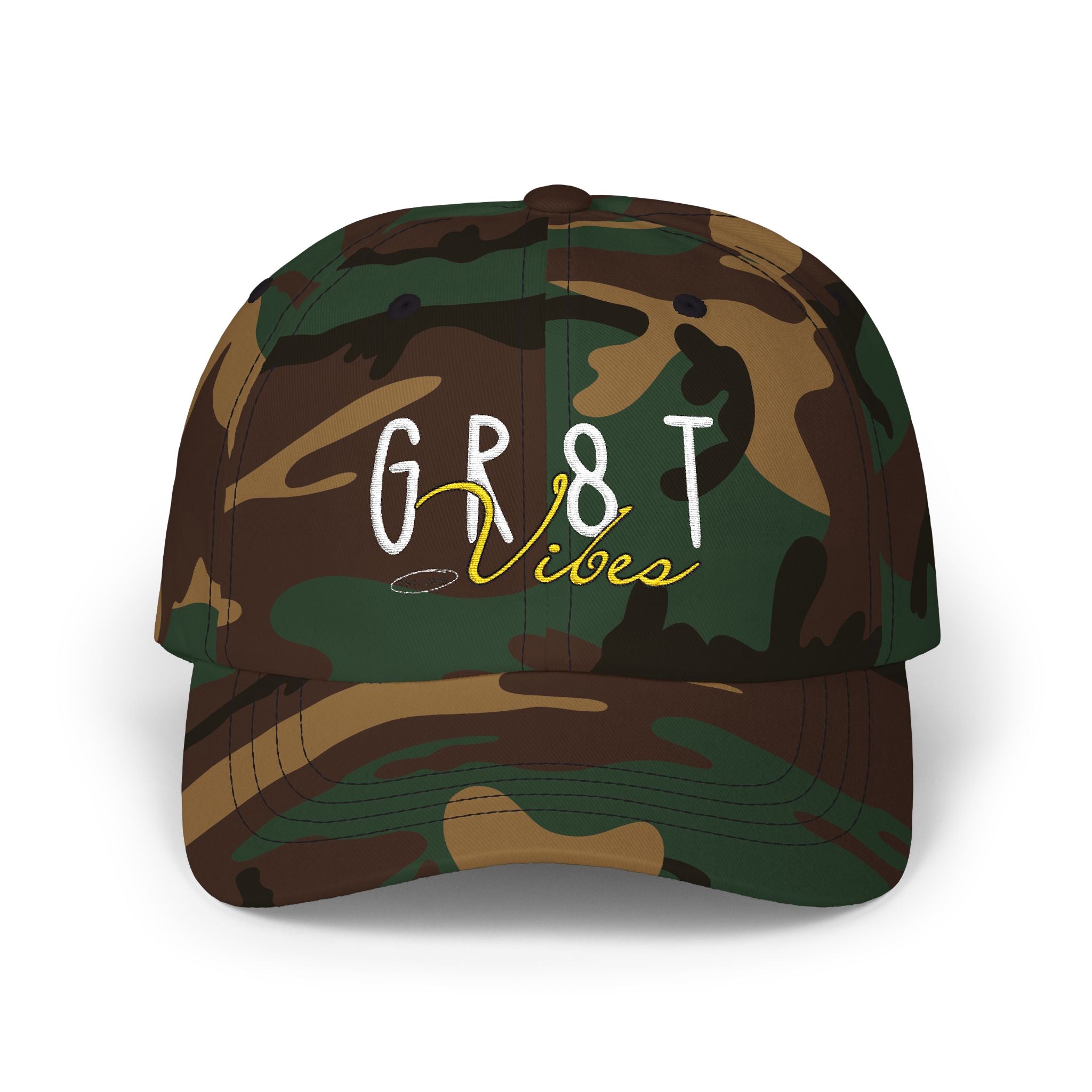 Dad Cap with GR8TVibes - Casual Summer Hat for Trendy Dads