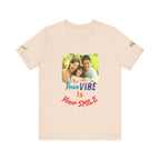 GR8TVibes Customized World Smile Day T-Shirt, Inspirational Tee, Family Gift, Summer Outfit, Everyday Wear, Motivational Apparel