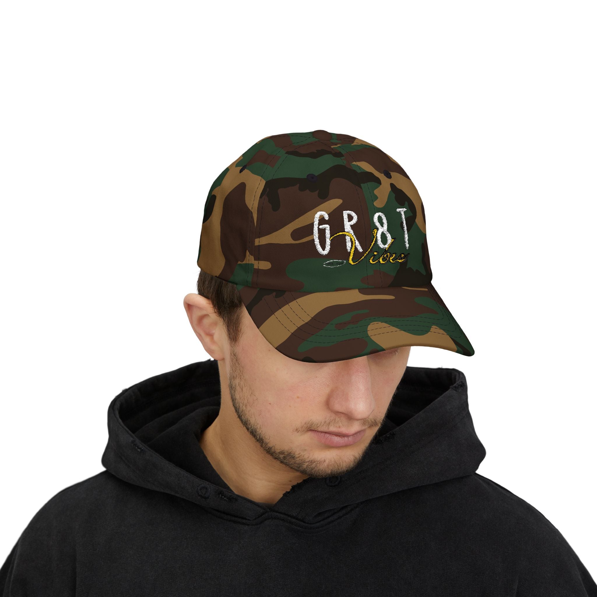 Dad Cap with GR8TVibes - Casual Summer Hat for Trendy Dads