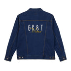 GR8TVibes Embroidered Denim Jacket
