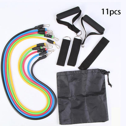 11-Piece Resistance Band Workout Set