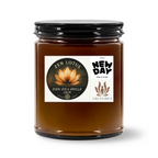 Scented Soy Candles with Black Lid, (4 and 9oz)