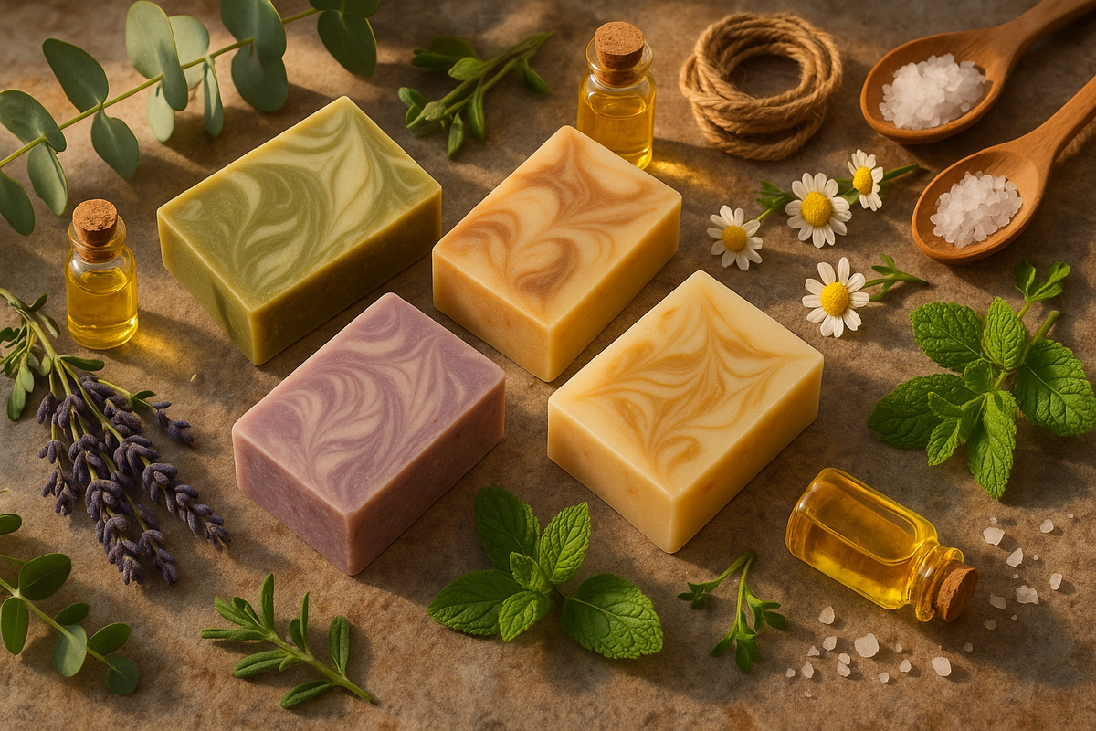 Handmade Herbal Soaps: Nature’s Secret for Healthy Skin